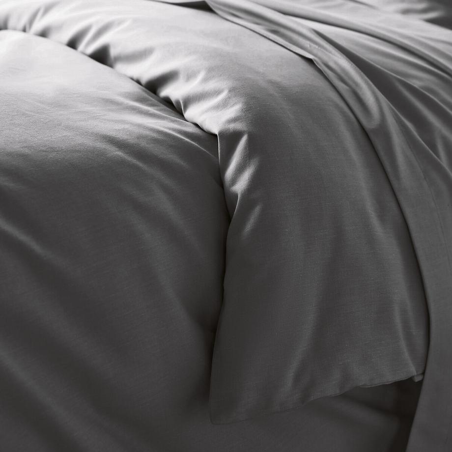 La Redoute Intérieurs Housse de couette unie en coton biologique Scenario  