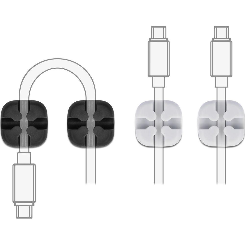 DeLock  Support de câble  Set combiné pièce 
