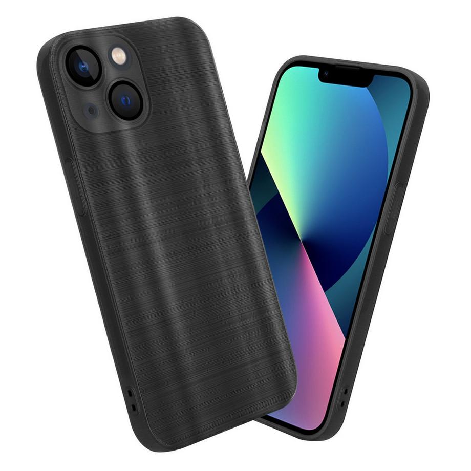 Cadorabo  Hülle für Apple iPhone 14 im Brushed Design 