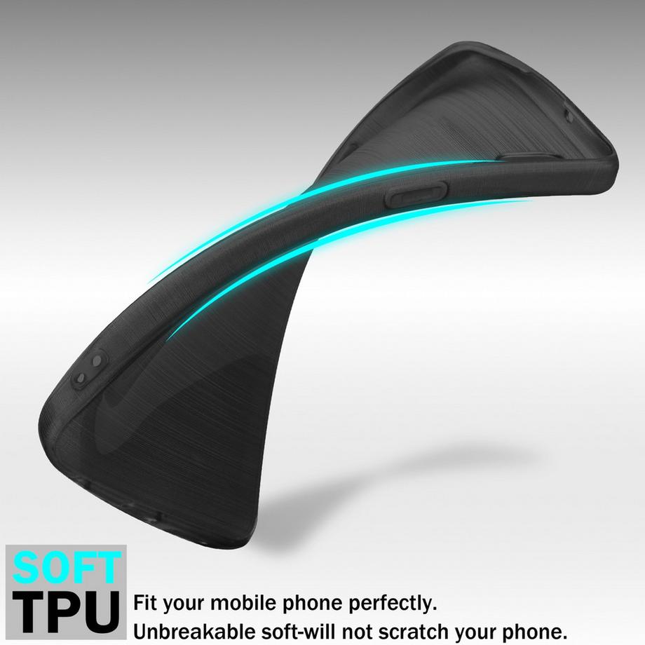 Cadorabo  Hülle für Apple iPhone 14 im Brushed Design 