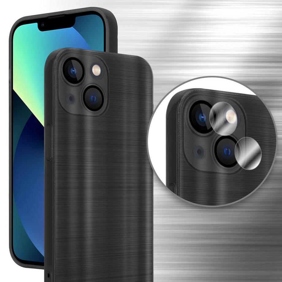 Cadorabo  Hülle für Apple iPhone 14 im Brushed Design 