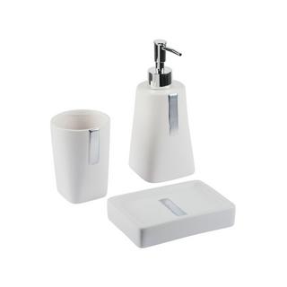 Beliani Set accessoires de salle de bain en Dolomite Moderne SONANA  