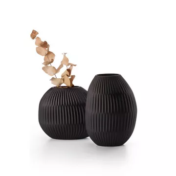 NOIR Vase 19x11x25 cm