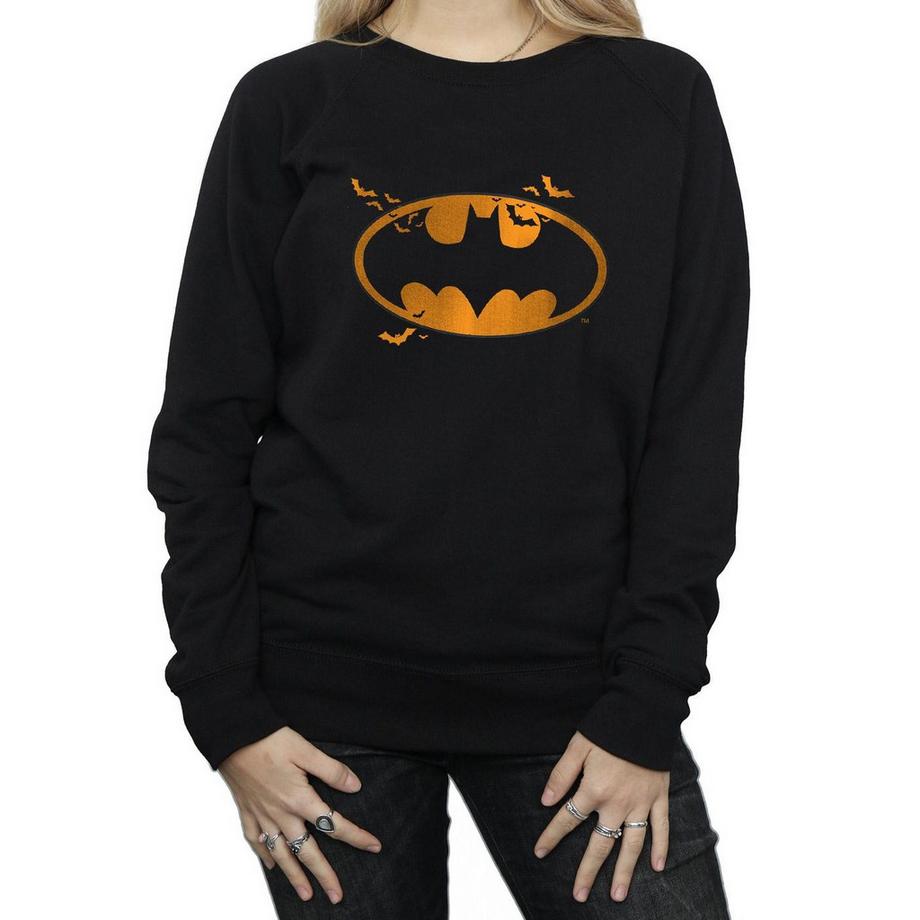 DC COMICS Batman Halloween Logo Felpa  