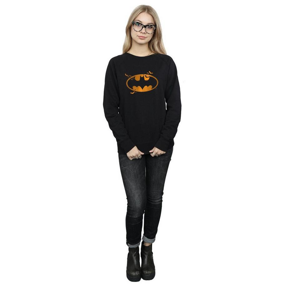 DC COMICS Batman Halloween Logo Felpa  