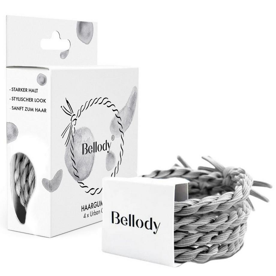 Bellody  Geflochtene Haargummis 4er Set 
