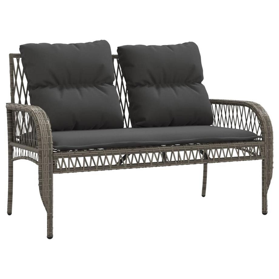 VidaXL set divano da giardino Polirattan  