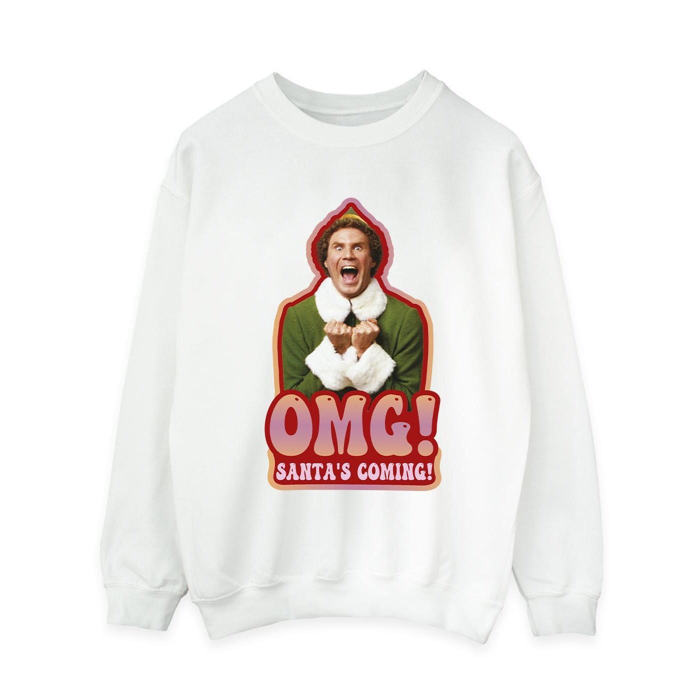 Elf  Santa's Coming Sweatshirt 