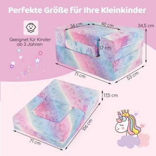 Northix Canapé modulable pour enfants – Brille dans le noir  