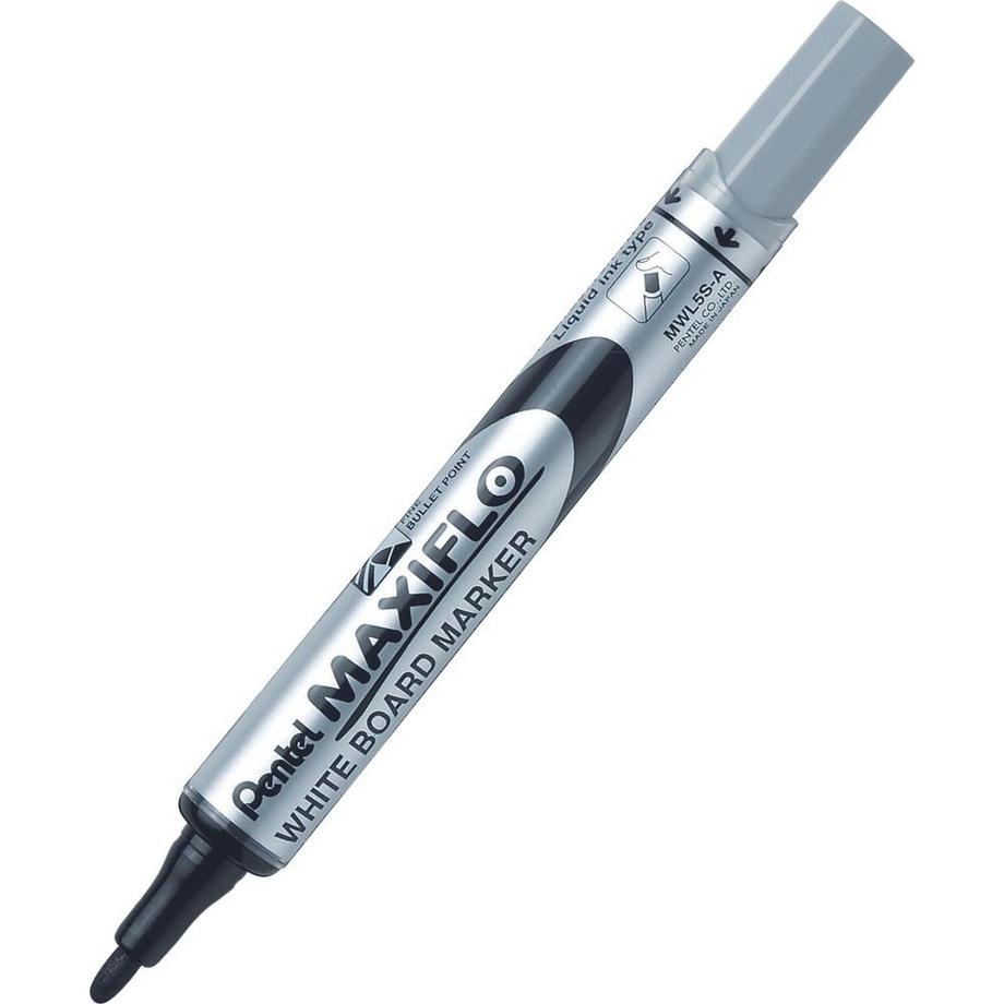 Pentel PENTEL Whiteboard Marker MAXIFLO 4mm MWL5S-A schwarz  