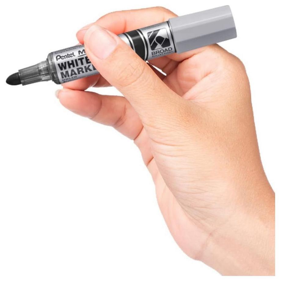 Pentel PENTEL Whiteboard Marker MAXIFLO 4mm MWL5S-A schwarz  