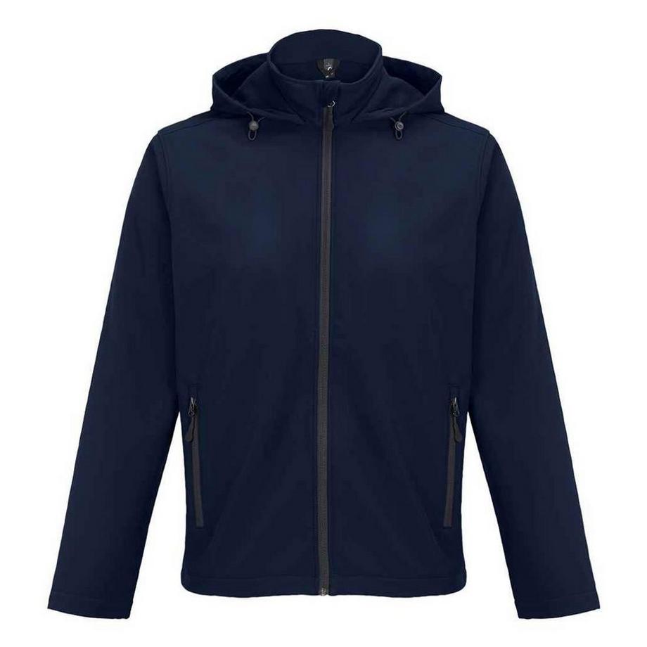 Race Softshelljacke mit Kapuze