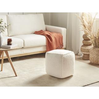 Beliani Pouf en Bouclé Moderne ALIPUR  