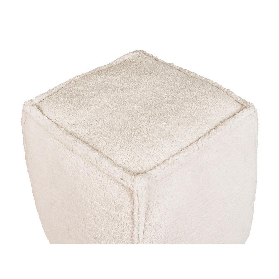 Beliani Pouf en Bouclé Moderno ALIPUR  