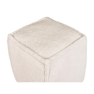 Beliani Pouf en Bouclé Moderne ALIPUR  