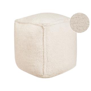 Beliani Pouf en Bouclé Moderne ALIPUR  