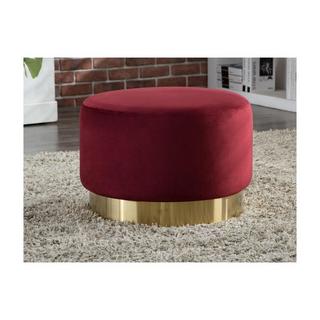 Vente-unique Pouf en velours CLORIA  