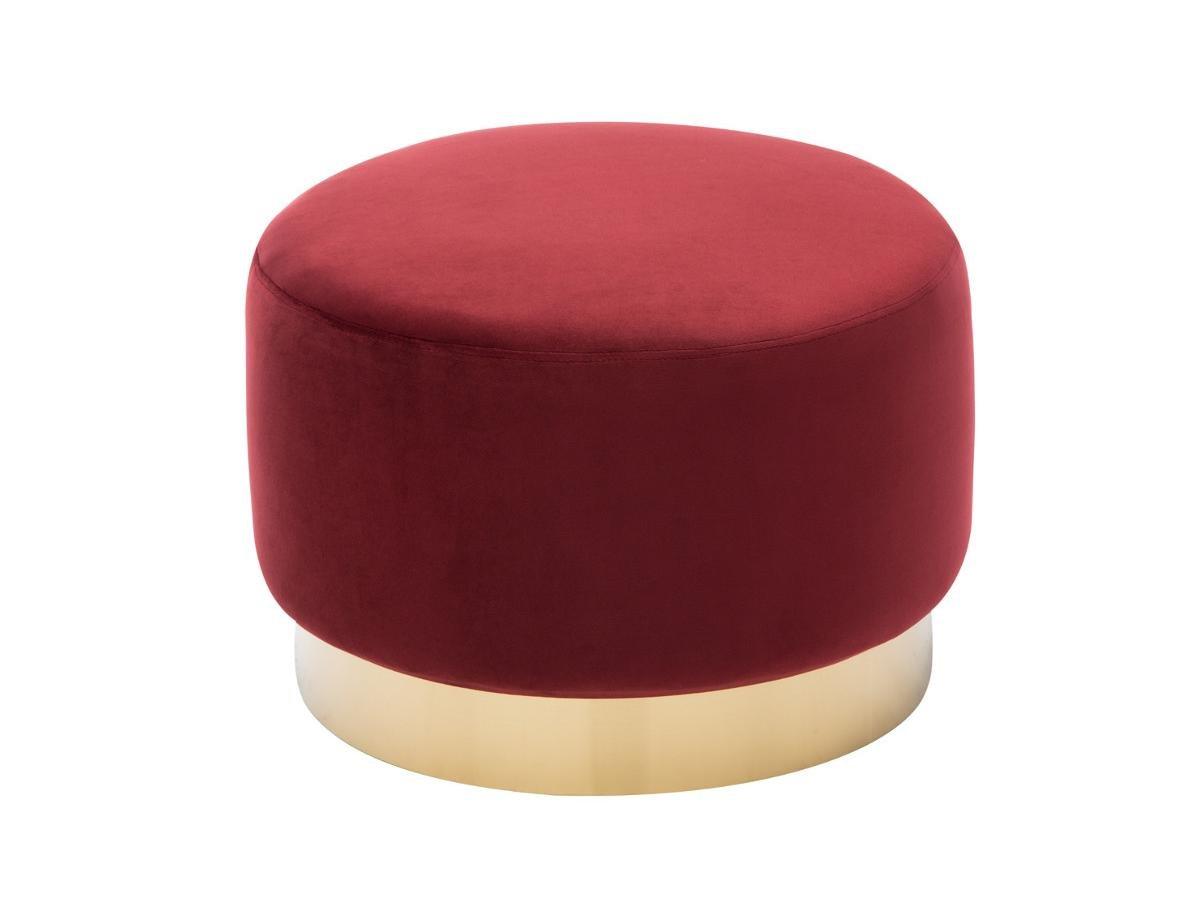 Vente-unique Pouf en velours CLORIA  