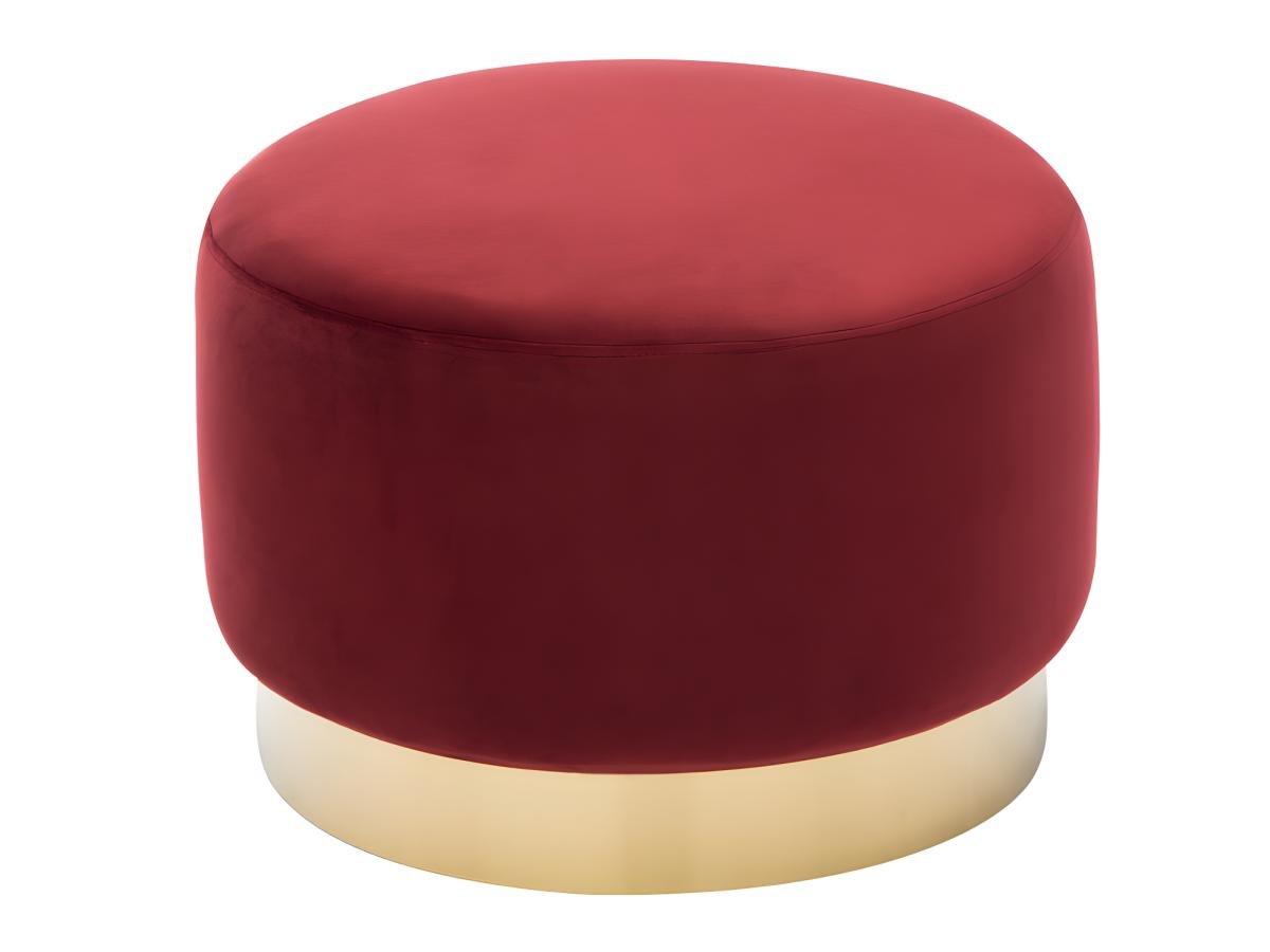 Vente-unique Pouf en velours CLORIA  