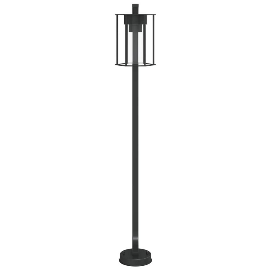 VidaXL Lampadaire d'extérieur acier inoxydable  
