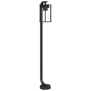 Lampadaire d'extérieur acier inoxydable