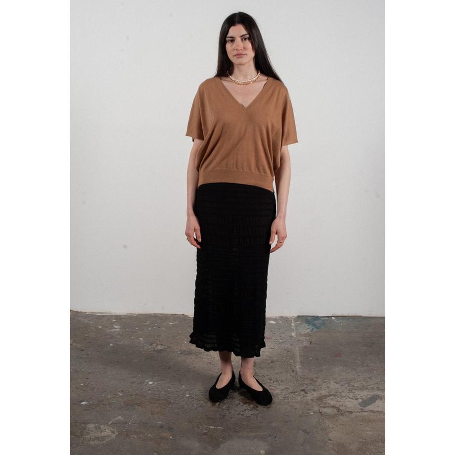 Studio Cashmere8 KELLY 6 V-Ausschnitt Fledermausärmel Pullover  