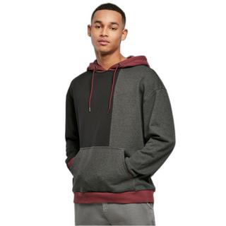 URBAN CLASSICS Oversized Color Block Kapuzenpullover  