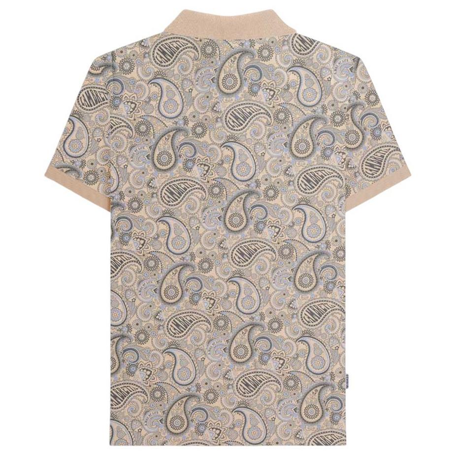 Lambretta Polo Motif Paisley  