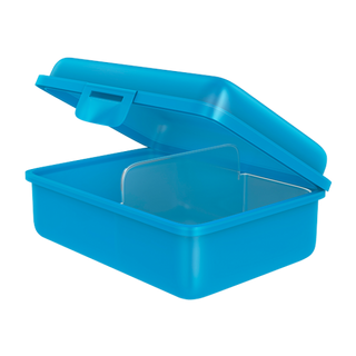fizzy Fizzii Lunchbox mit Trennfach cyan, Delfin  