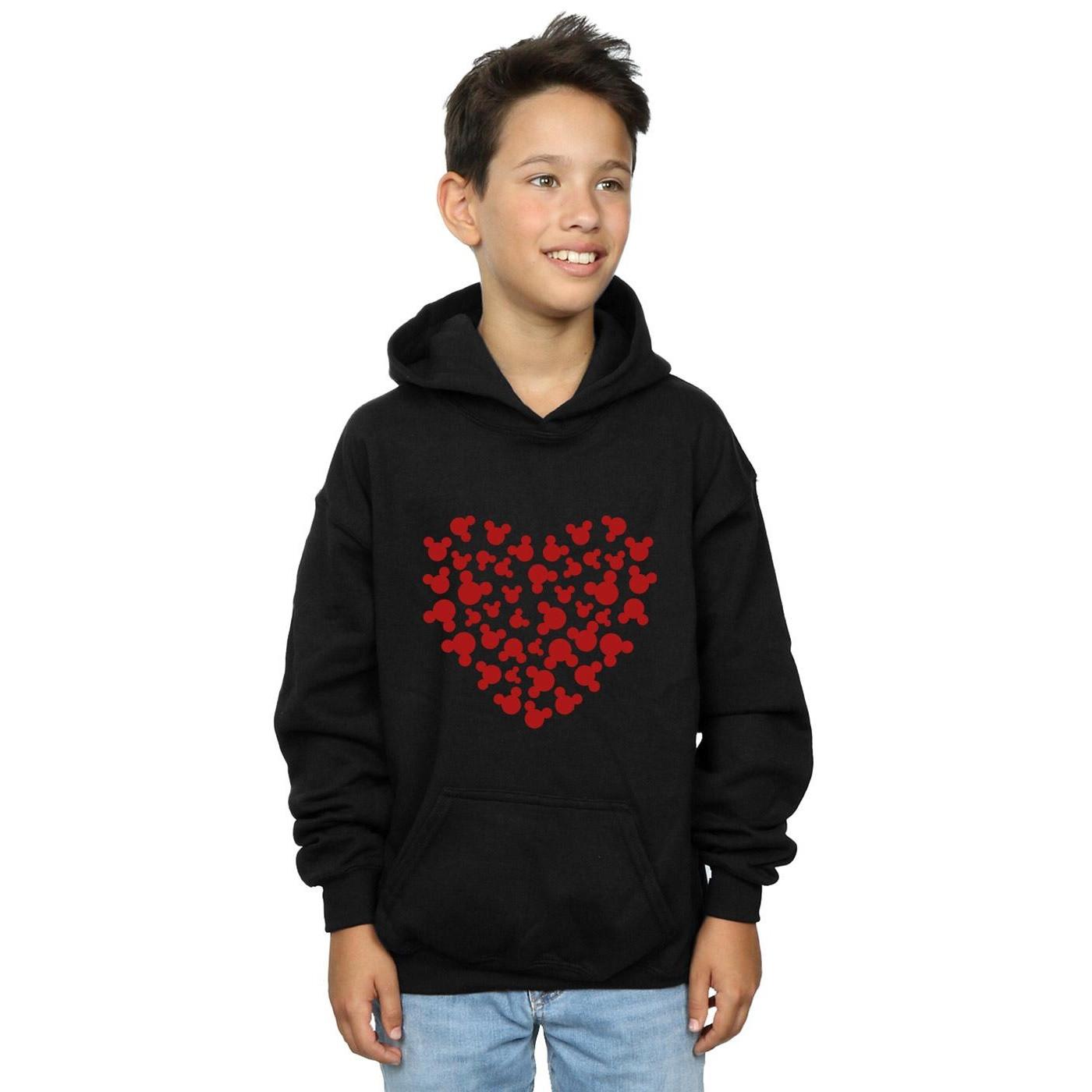 Disney  Mickey Mouse Heart Silhouette Kapuzenpullover 