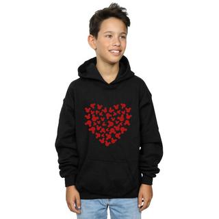 Disney  Sweat à capuche MICKEY MOUSE HEART SILHOUETTE 