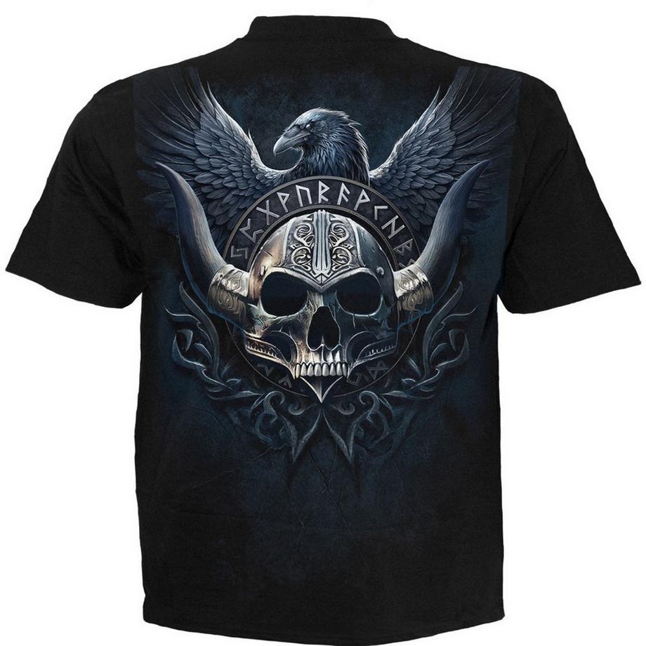 Spiral T-Shirt Odin's Warrior avec Imprimé au Dos  