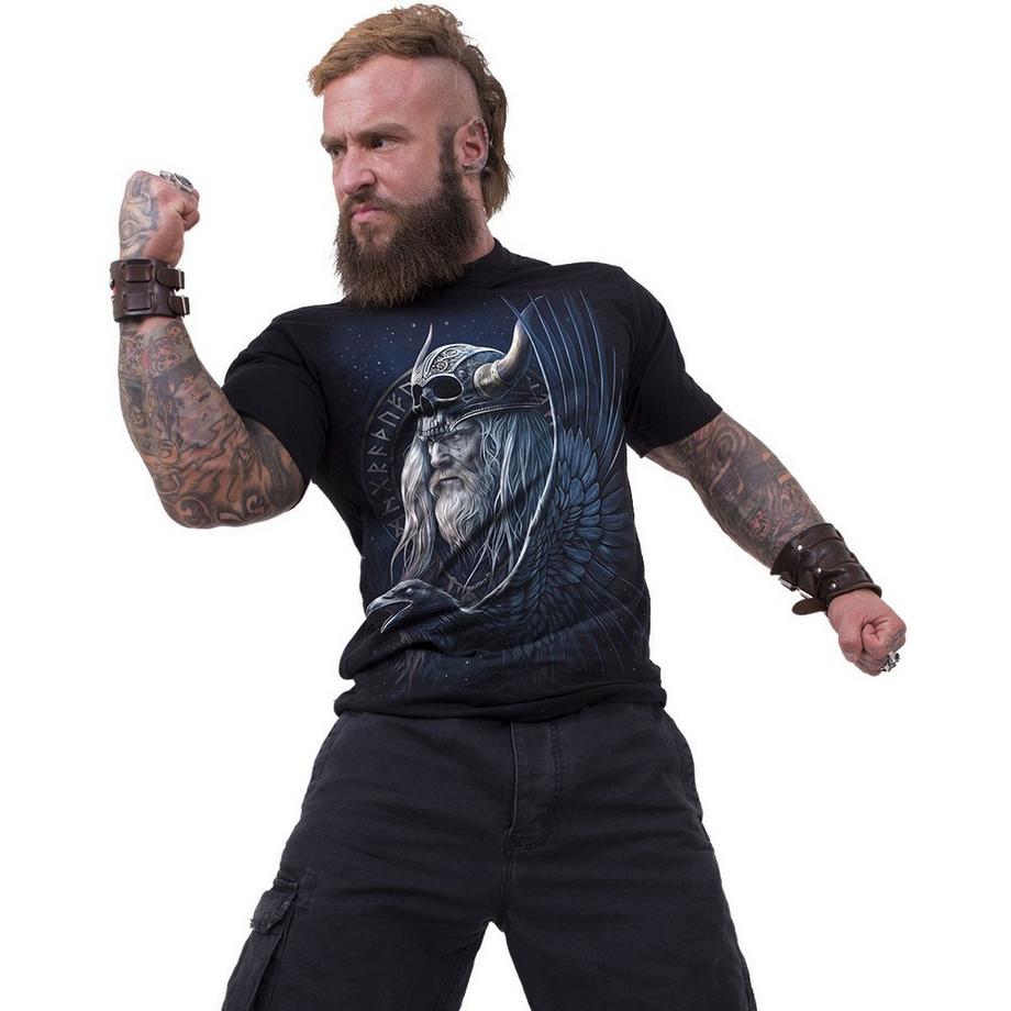 Spiral T-Shirt Odin's Warrior avec Imprimé au Dos  