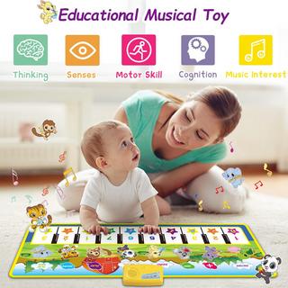 Activity-board  Klaviermatte Musikspielzeug  Melodien Anti-Rutsch Kinder Klaviermatte 