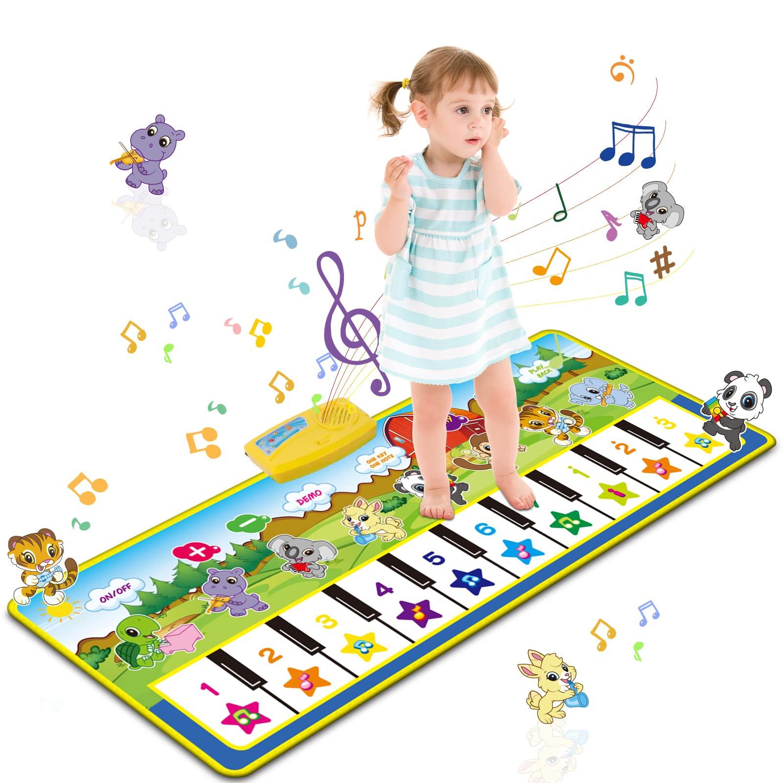 Activity-board  Klaviermatte Musikspielzeug  Melodien Anti-Rutsch Kinder Klaviermatte 