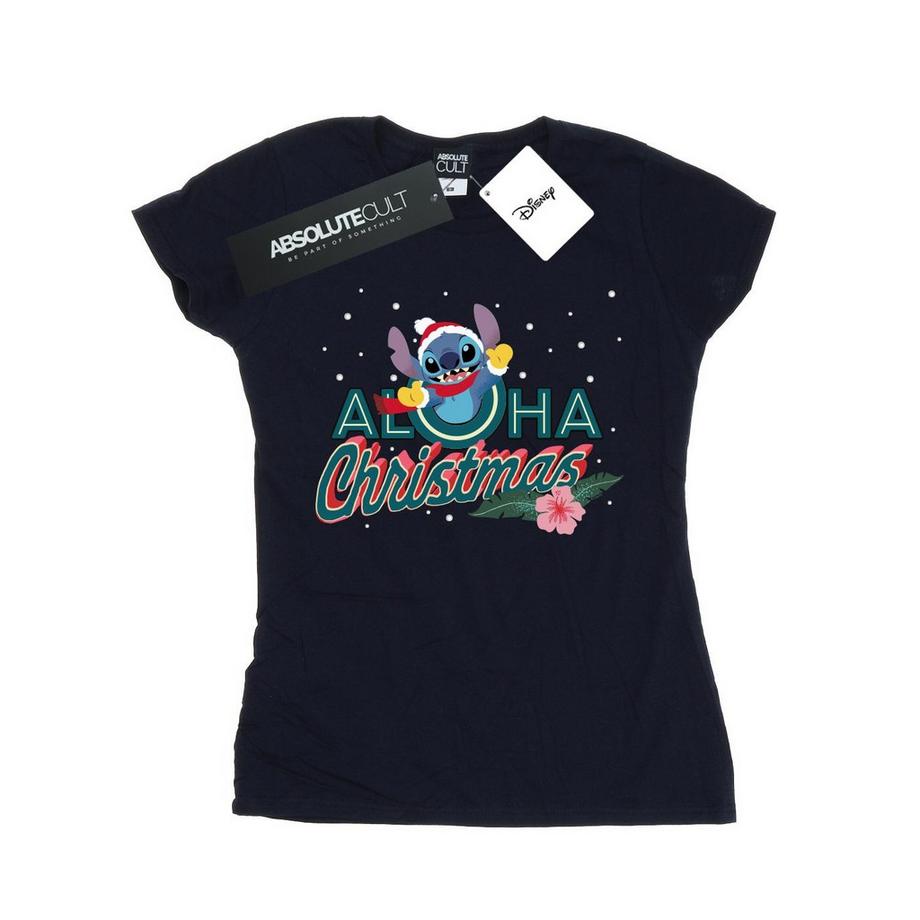 Disney Aloha Christmas Stitch T-Shirt  