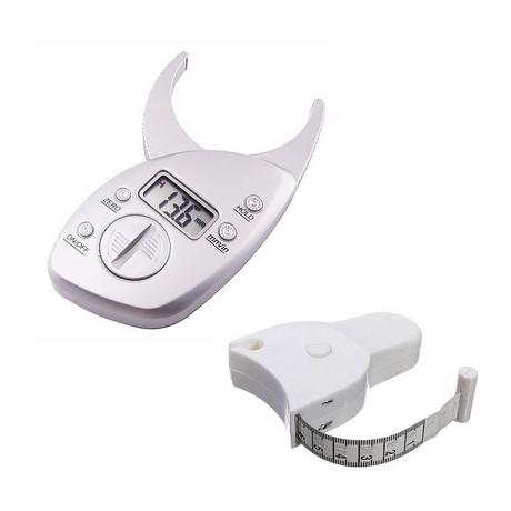 FitLife  Fat Caliper numérique avec ruban de mesure corporelle 