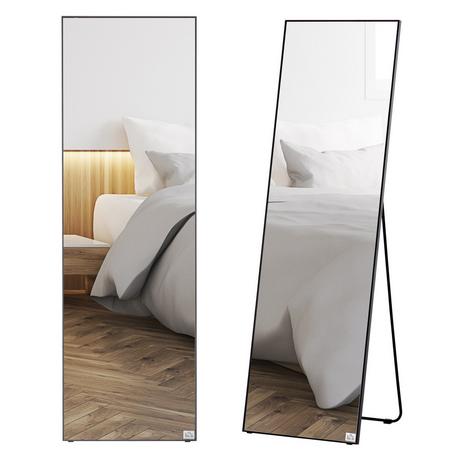 HOMCOM Miroir sur pied  