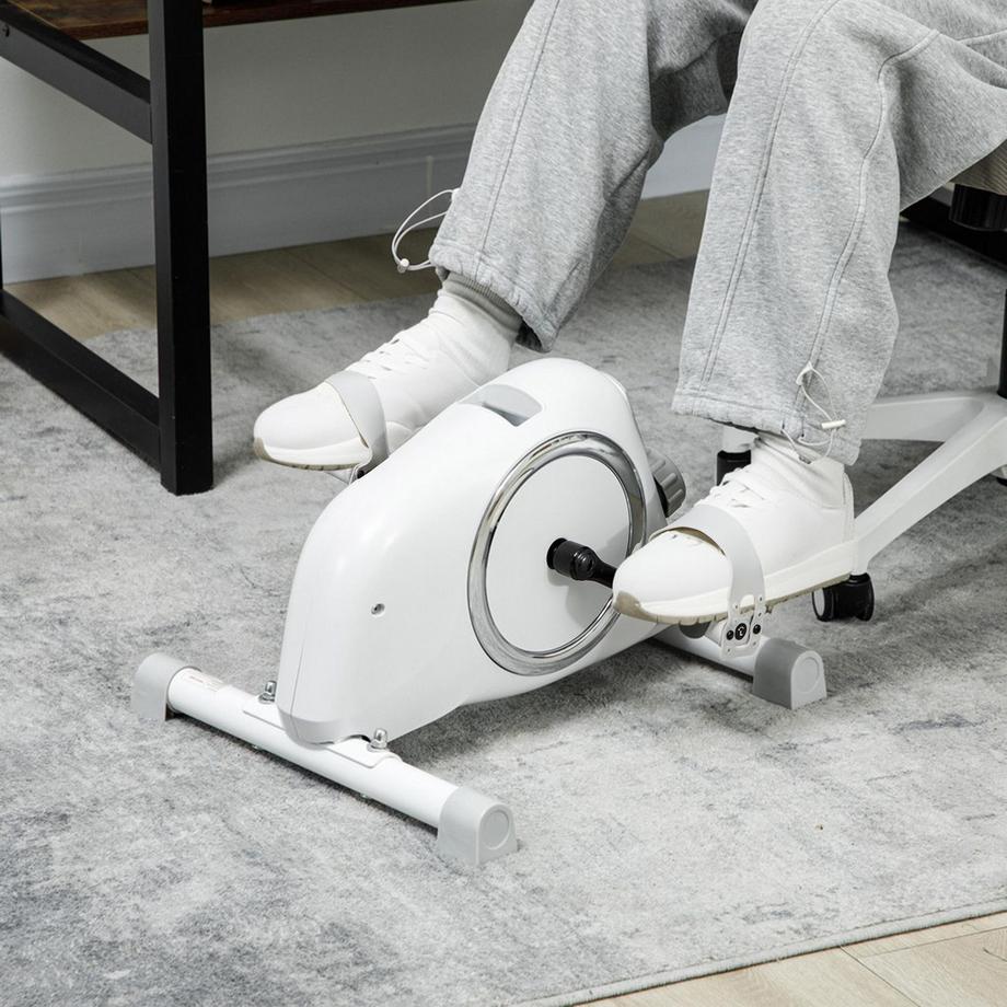 Northio  Pedaltrainer Mini Heimtrainer für Senioren mit 8 verstellbarem Magnetwiderstand & LCD-Display Arm- und Beintrainer Fitnessbike für zuhause Trainingsgerät Aosom 