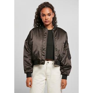 URBAN CLASSICS Oversized Satin Bomberjacke  