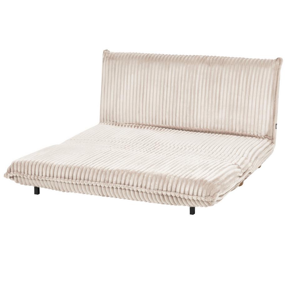 Beliani Schlafsofa aus Cord Minimalistisch ABISKO  