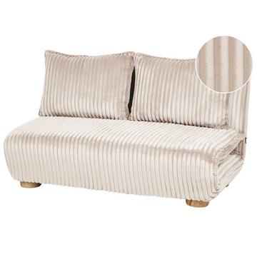 Canapé-lit en Fourrure synthétique Moderne ABISKO