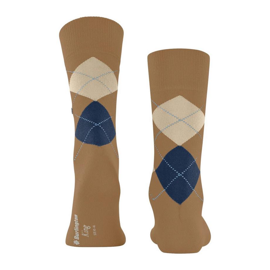 Burlington King Argyle Socken  