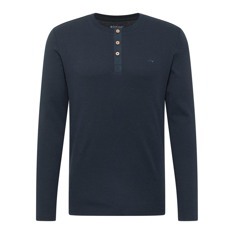Mustang Maglia a maniche lunghe 2 Pack Vestibilità confortevole Henley  