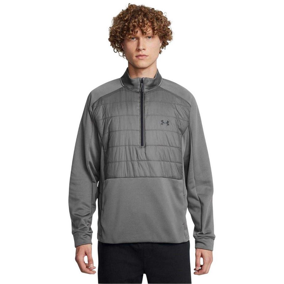 UNDER ARMOUR Sweatjacke mit halbem Reissverschluss  