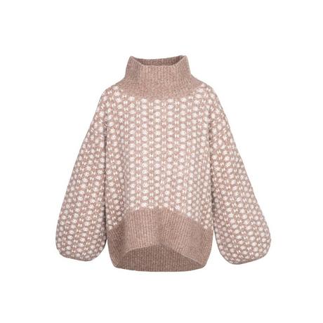 Hést LOGO Pullover Hoher Kragen  