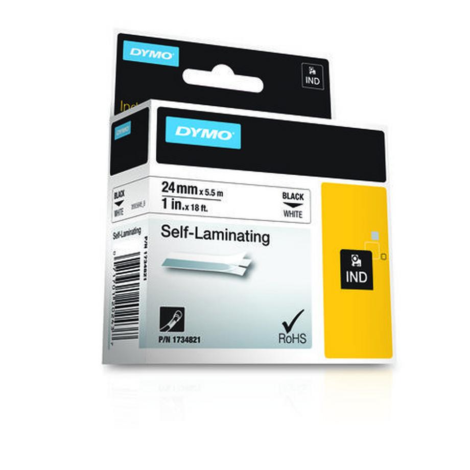Dymo  24mm RHINO Self-Laminating Vinyl tape Farbband 