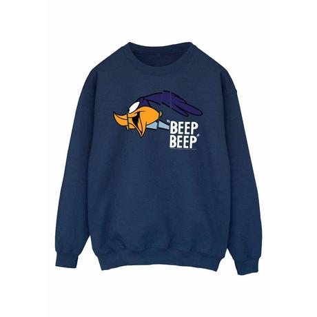 LOONEY TUNES Beep Beep Road Runner Sweatshirt Imprimé Graphique  