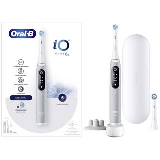 Oral-B iO Series 6s Grey Opal  Elektrische Zahnbürste Rotierend/Oszilierend Grau  