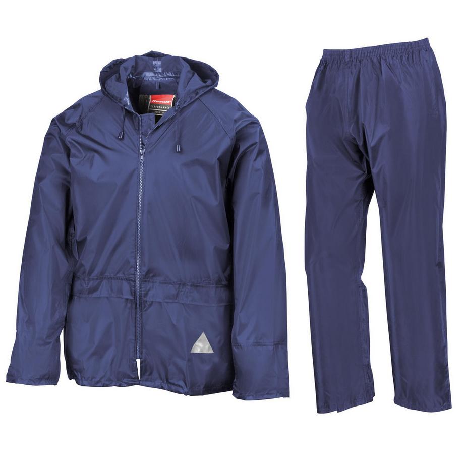 Result Wasserdichter Regenanzug mit Jacke und Hose  